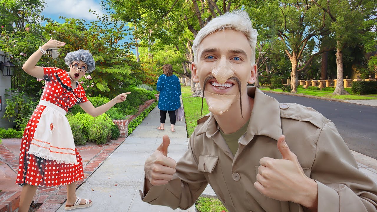 BEST UNDERCOVER DISGUISE WINS $10,000 (Spying On Mystery Neighbor to Capture Face Reveal)