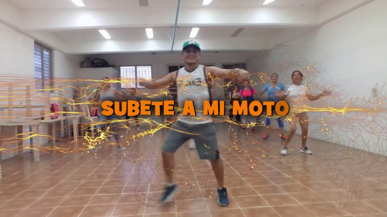 Subete a mi moto remix/menudo/