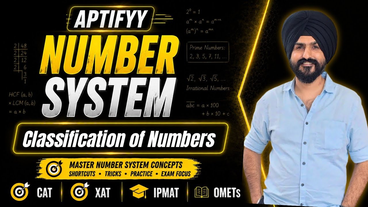 Number System – Classification of Numbers | CAT & IPMAT Quant