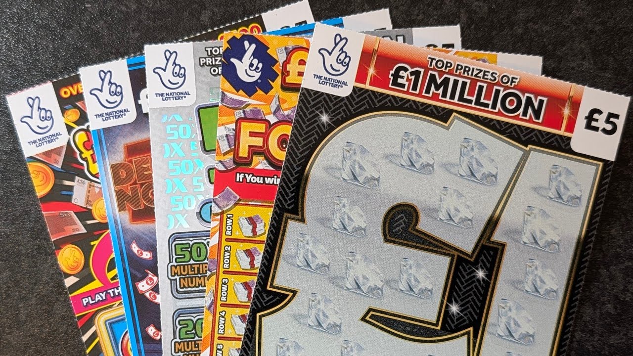 Набор лотерейных скретч-карт Allwyn UK ​​National Lottery стоимостью 25 фунтов стерлингов (1 фунт...