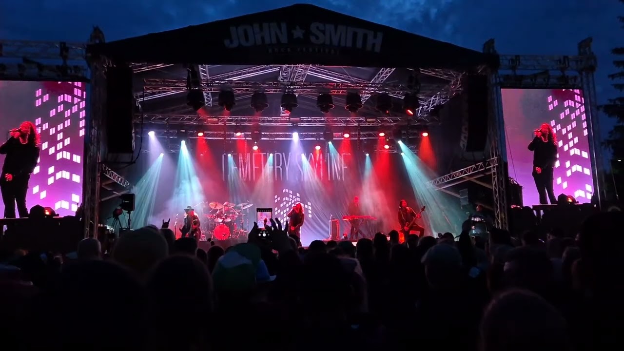Cemetery Skylines 1st gig, 1st song @johnsmithrockfestival