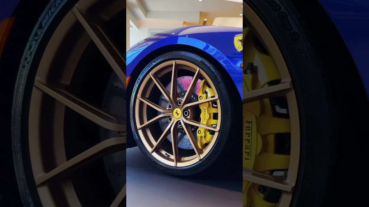 The stunning 2019 Ferrari 488 Pista in Blu Elettrico 🔥 Price: $519,990