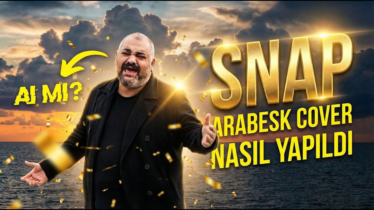 SNAP ARABESK COVER'IN TÜM SIRLARI | Şarkıyı ve Klibi Nasıl Yaptığımı Açıklıyorum!