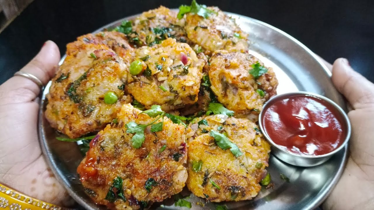 बचे हुए चावल और सब्जियों से बनाएं टेस्टी और हेल्दी नाश्ता | breakfast recipe#recipe #yt #food 