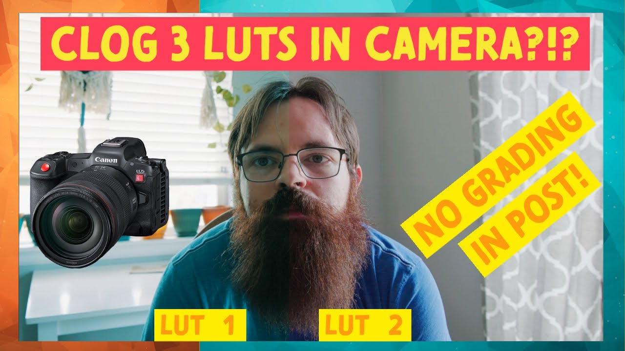 Canon EOS R5C How To Load Custom LUTs