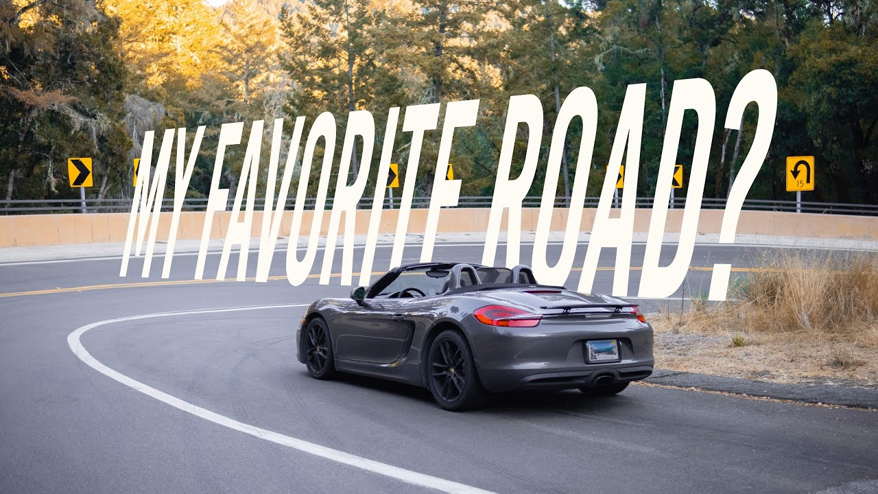Flat Out Driving on a Amazing California Road / Porsche Boxster 981 POV