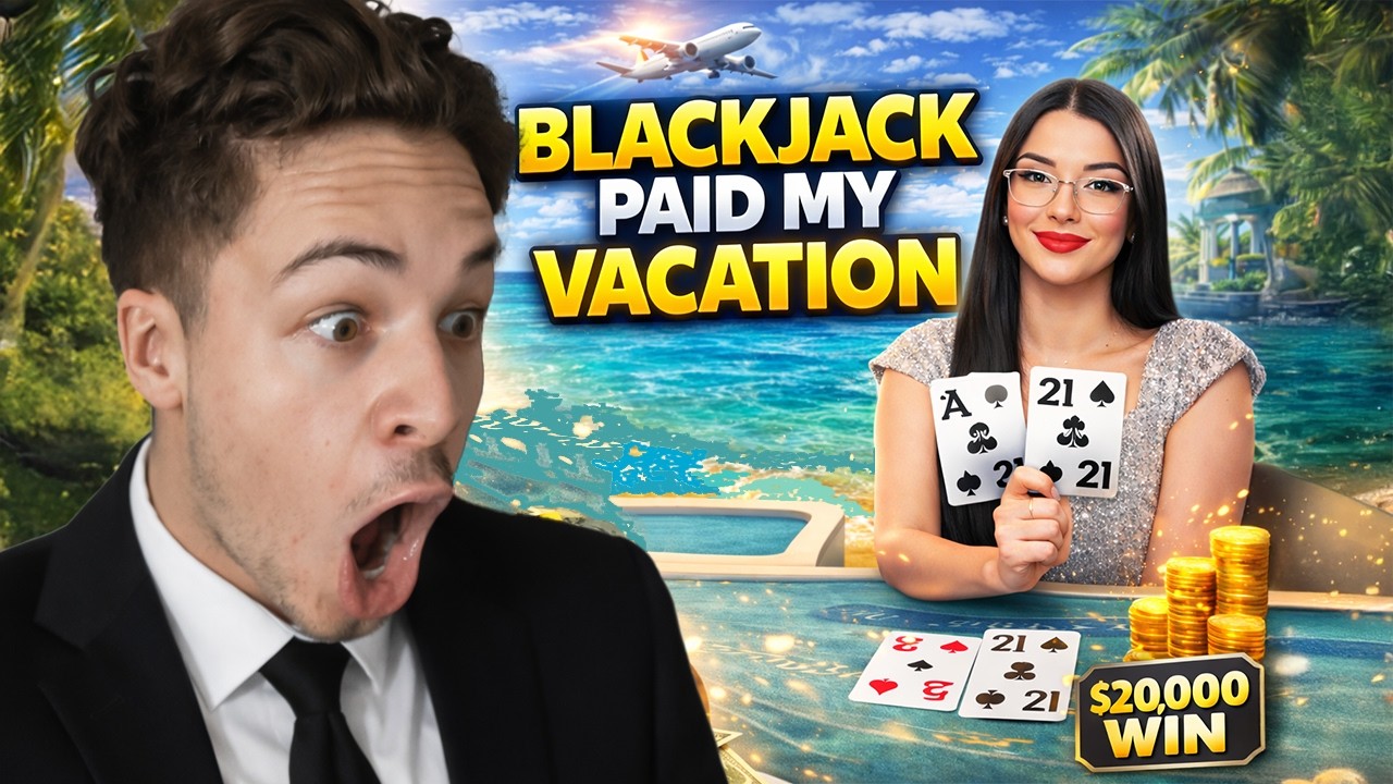 PAYING FOR MY VACATION WITH ONLINE BLACKJACK!