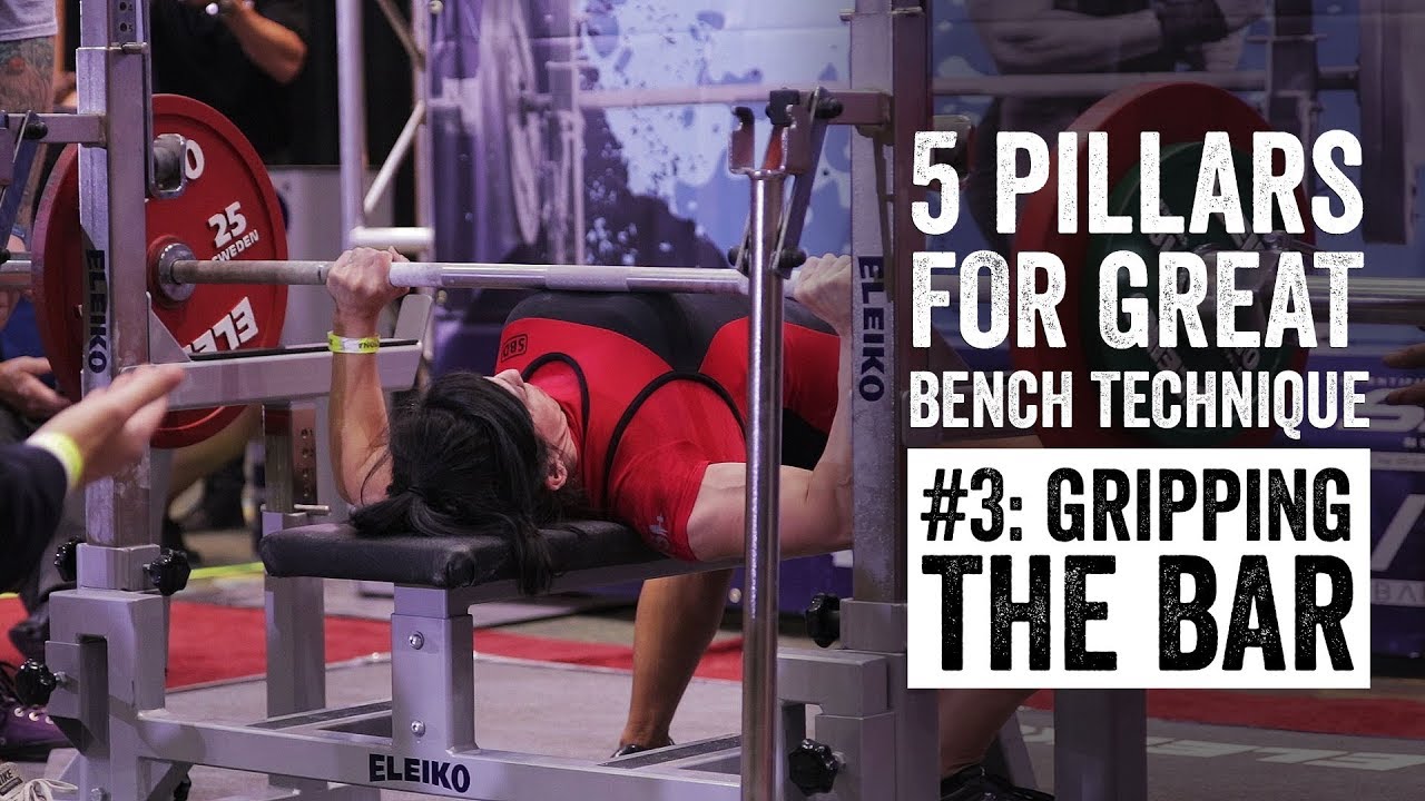 Bench Pillar #3 | Gripping the Bar | JTSstrength.com