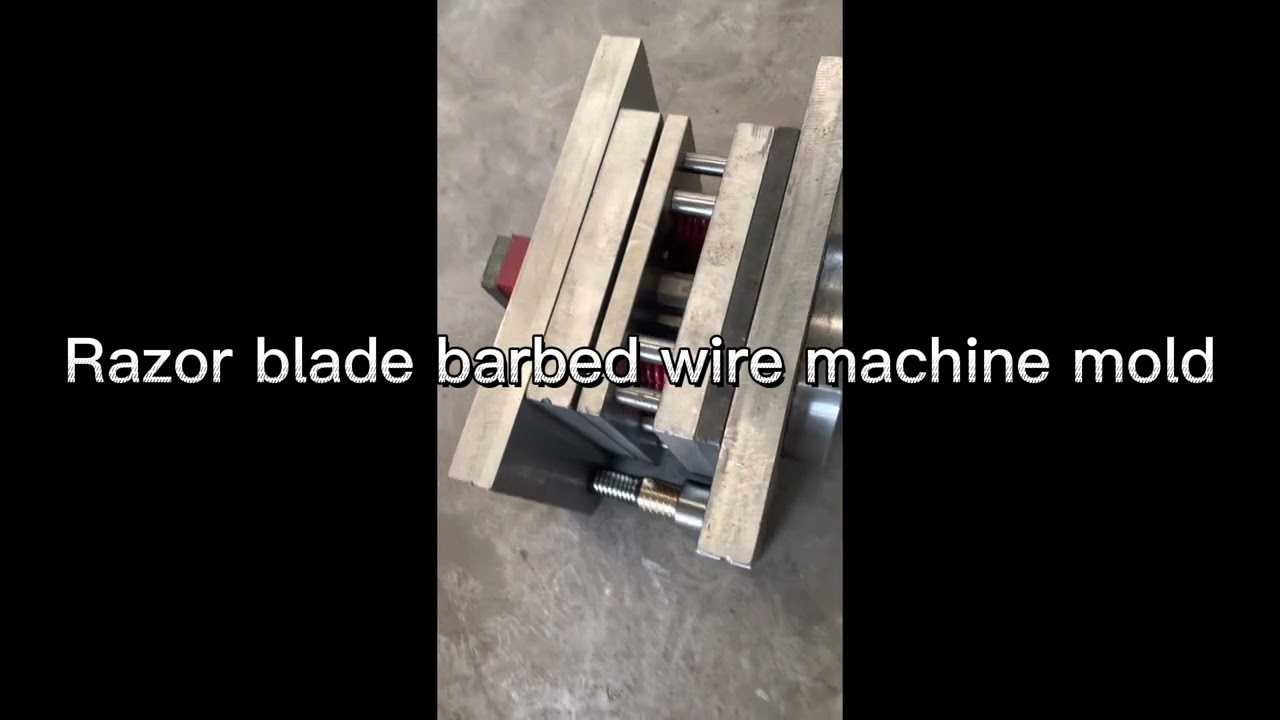 Custom Wholesale Razor Wire Mould And Razor Barbed Wire Machine Mould +86 182 3048 9099