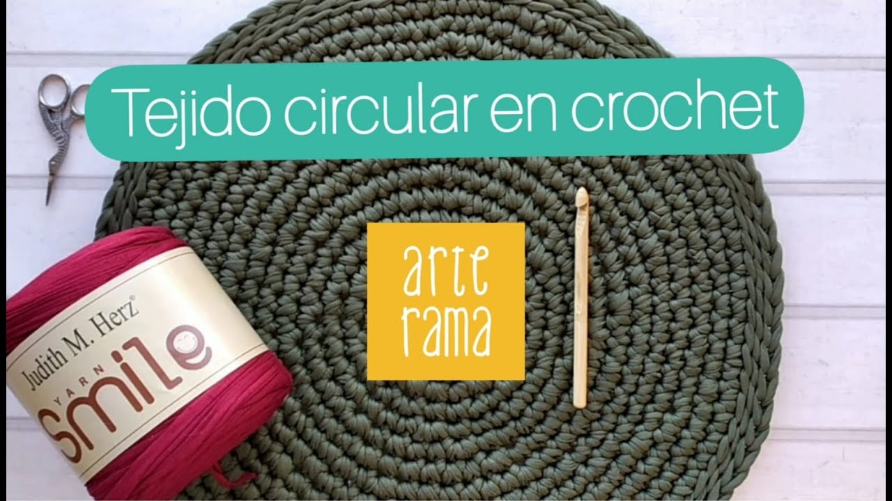 Tejido circular en crochet perfecto!