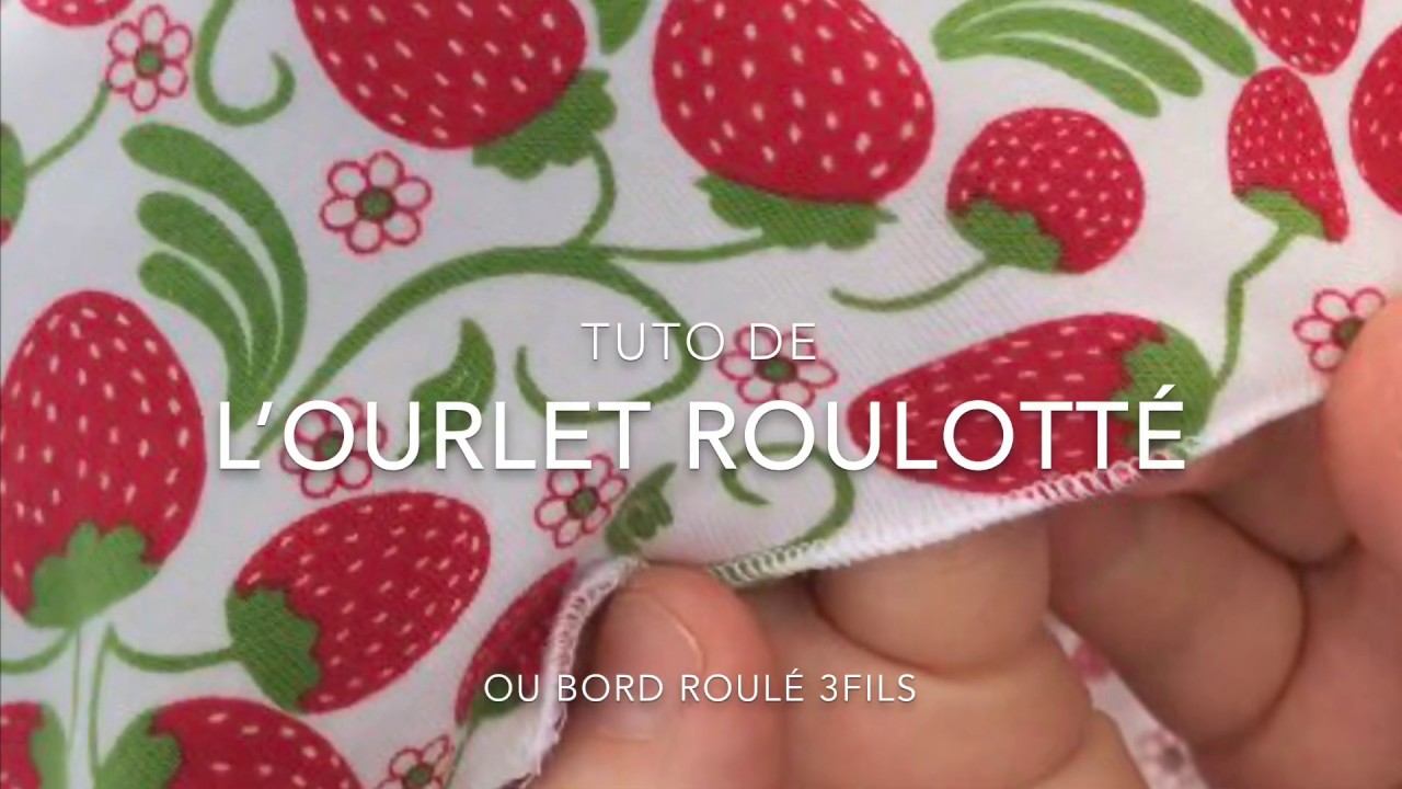 Tuto couture facile ~ L&rsquo;ourlet roulott&eacute; &agrave; la surjeteuse  - Cindy la couturi&egrave;re