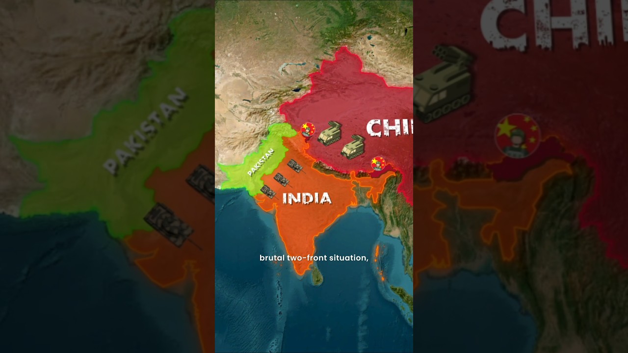 What If China Attacks India Today? 🤯 #india #geopolitics
