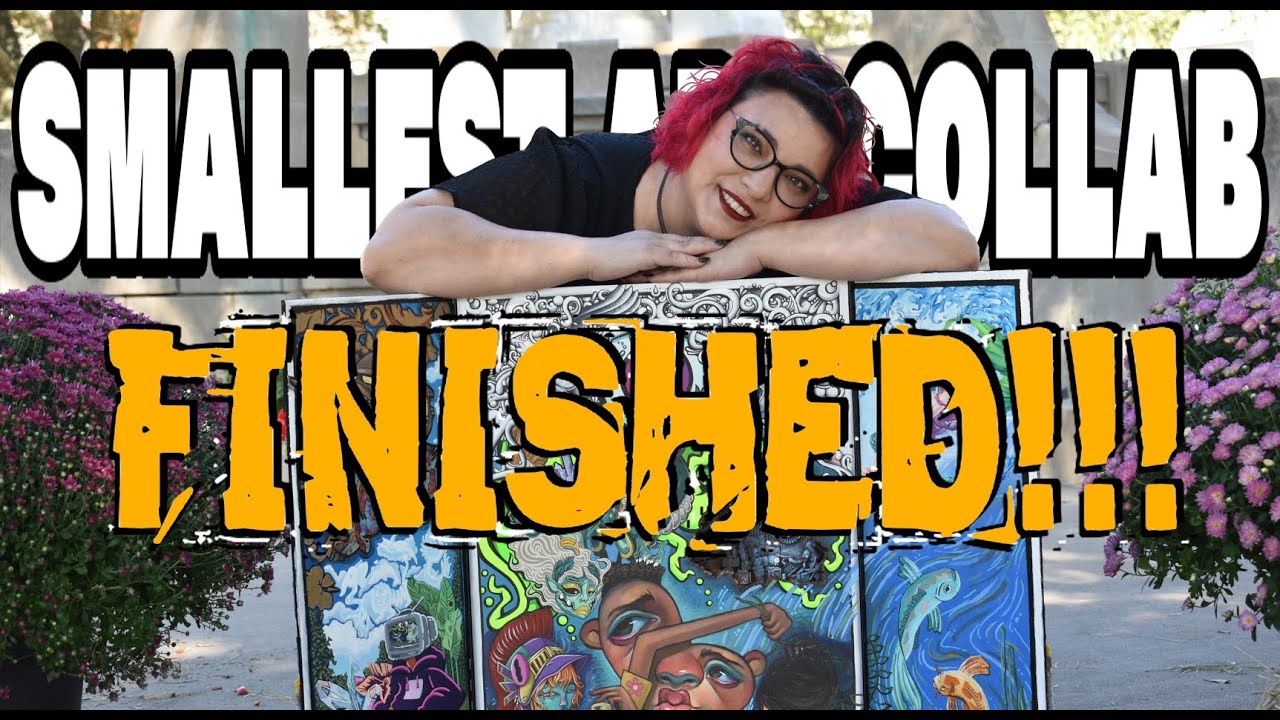 Tenhun Smallest Art Collab is FINISHED!