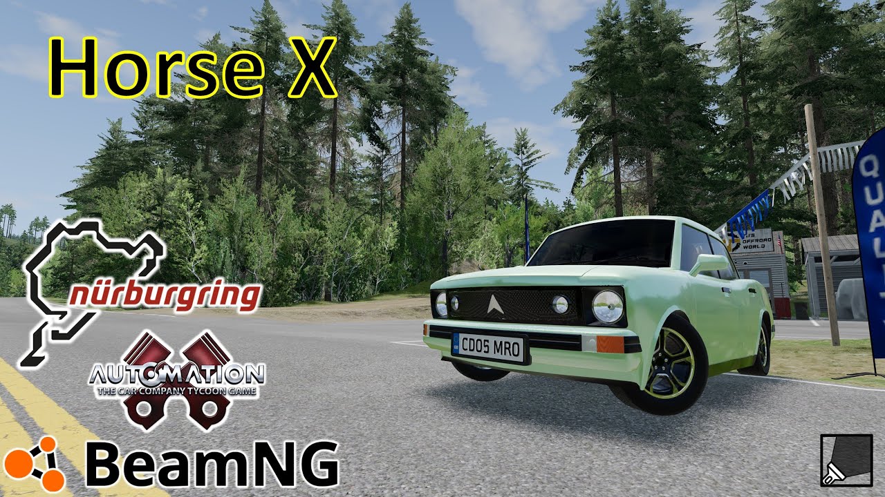 【Automation Al-Rilma + BeamNG】Horse X