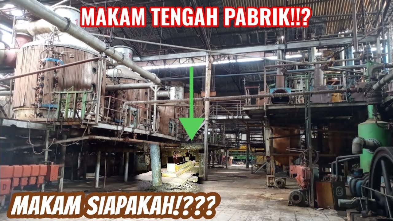 SATU SATUNYA DI DUNIA TENGAH PABRIK ADA MAKAMNYA.