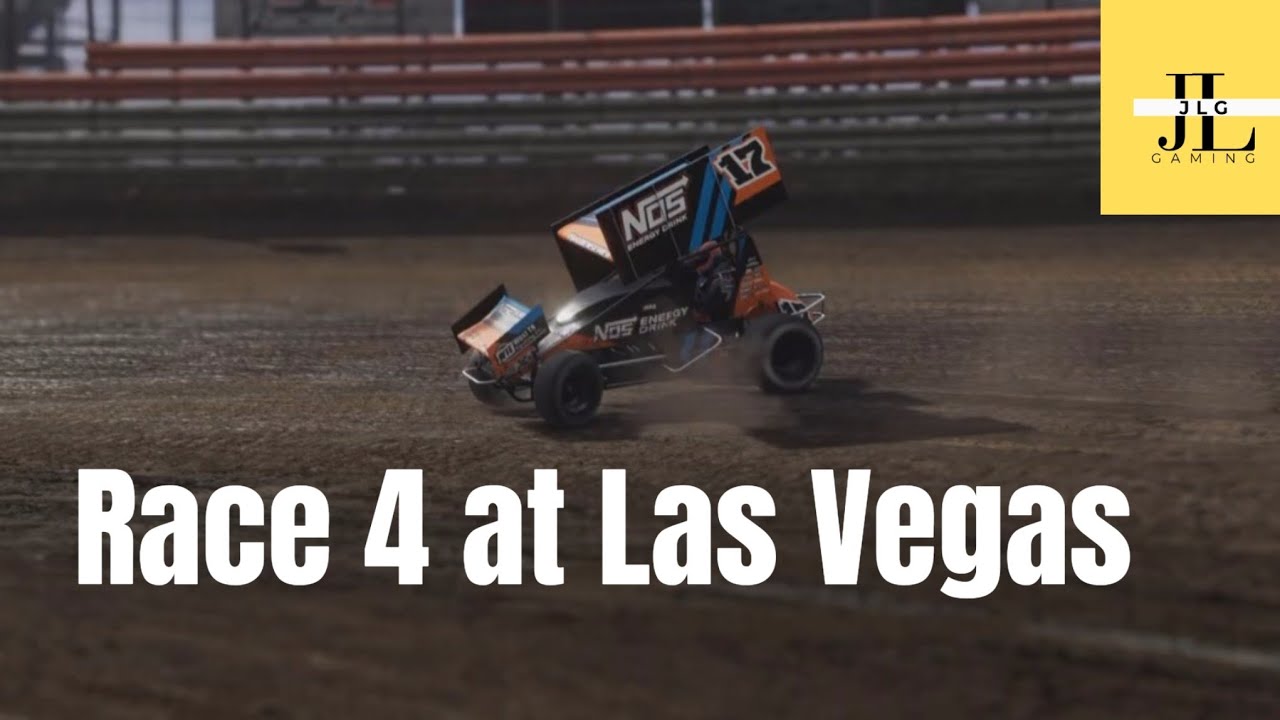 World of Outlaws race 4 at Las Vegas