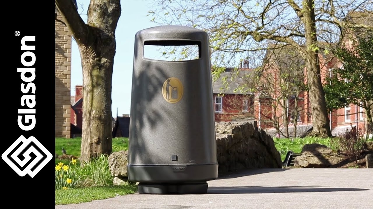Glasdon UK | Topsy 2000&trade; Litter Bin