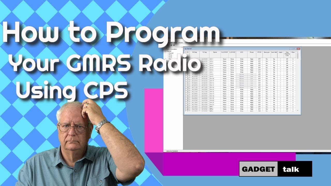 How to Program Your GMRS Radio Using CPS