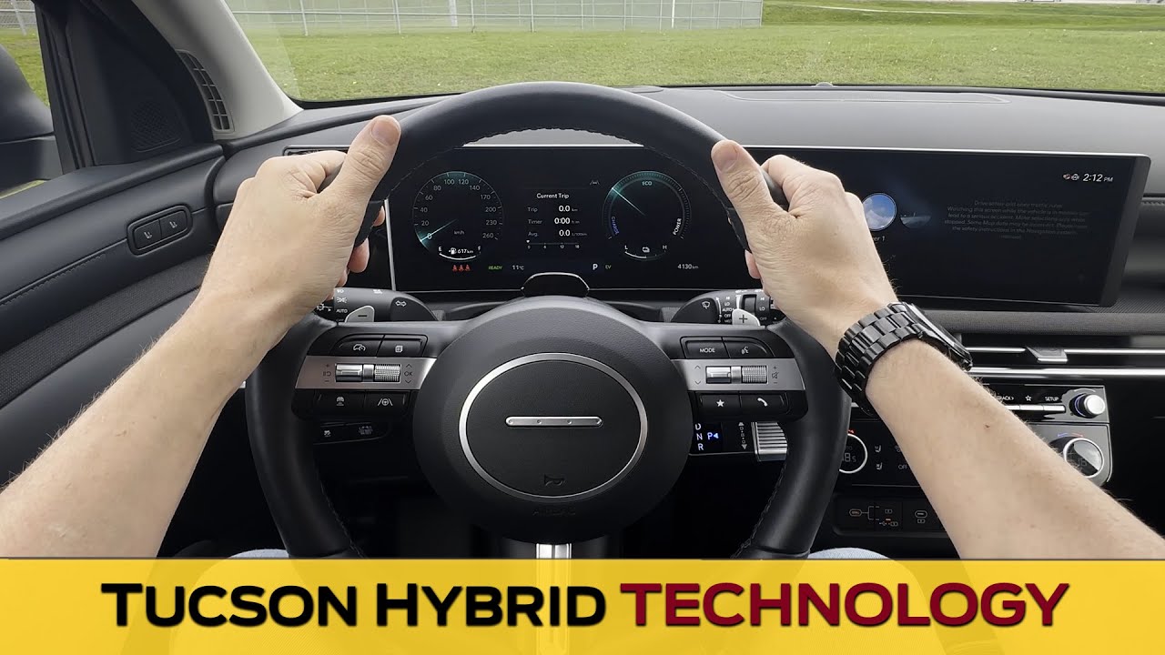 Steering Wheel and Cluster in the Hyundai Tucson Hybrid (2025-2026)