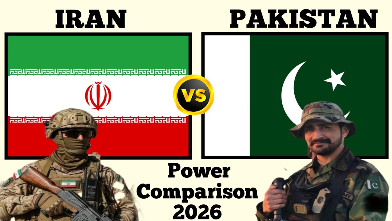 Pakistan vs Iran Military Power Comparison 2026 | Iran vs Pakistan Military Power 2026