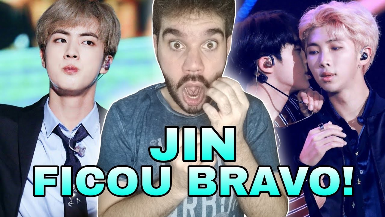 MOMENTOS DE GRANDE CIÚMES ENTRE JIN E RM | NAMJIN