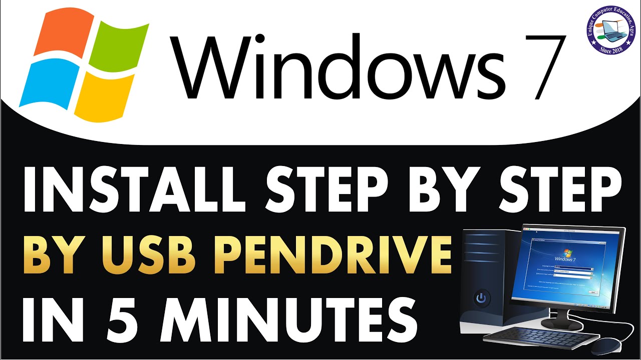How To Install Windows 7 Step By Step in Hindi | Windows 7 Installation Kaise Kare || By Ronak Gupta