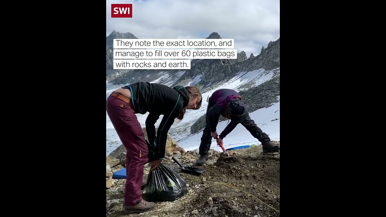Crystal hunters in the Swiss Alps