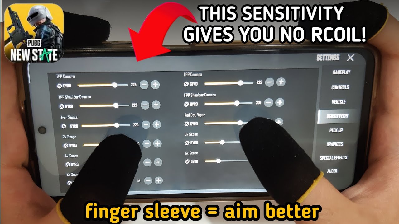 How To Get The Best PUBG New State Settings And Sensitivity