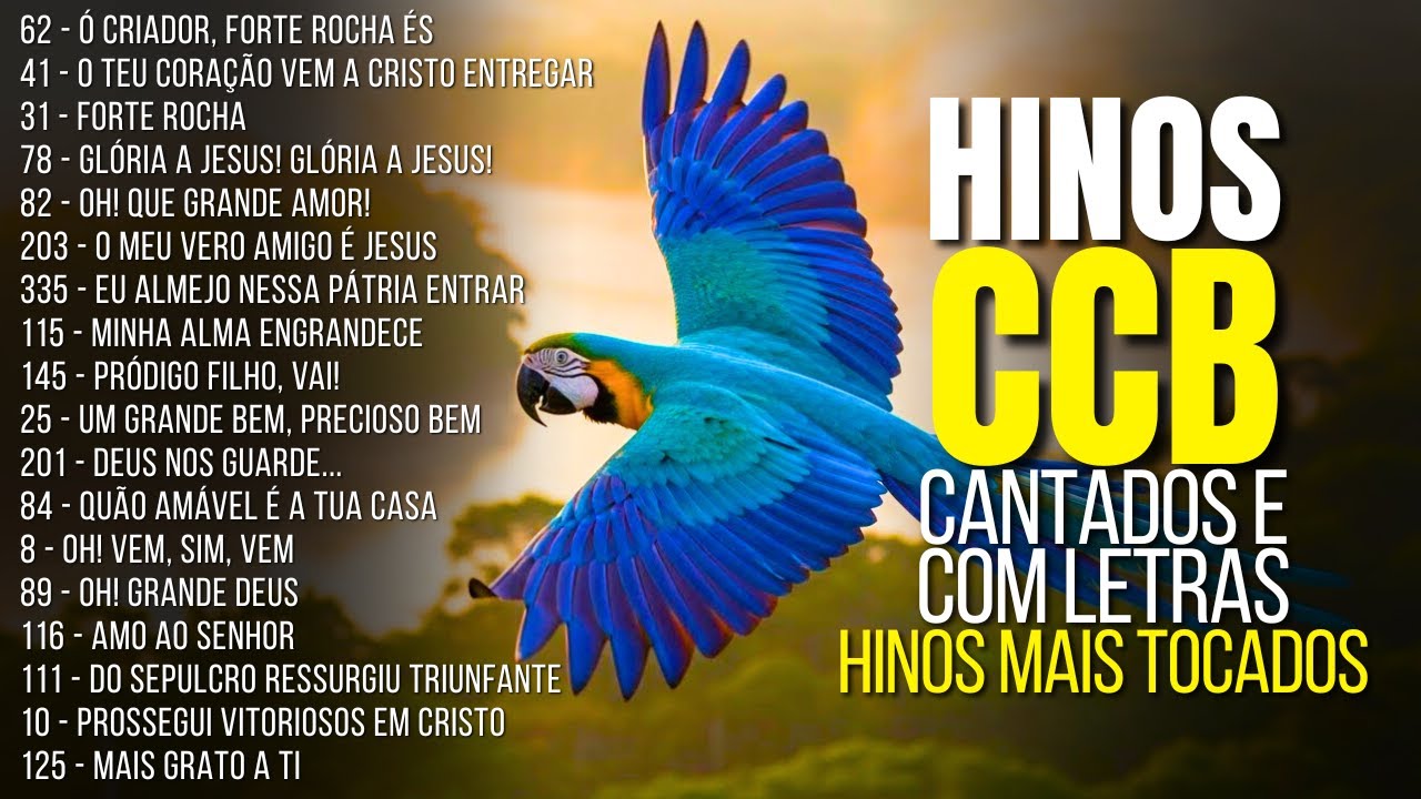 🌿 HINOS CCB DE CONFORTO ESPIRITUAL ✨ LOUVORES QUE AJUDAM A SUPORTAR O TEMPO DA PROVA 🙏