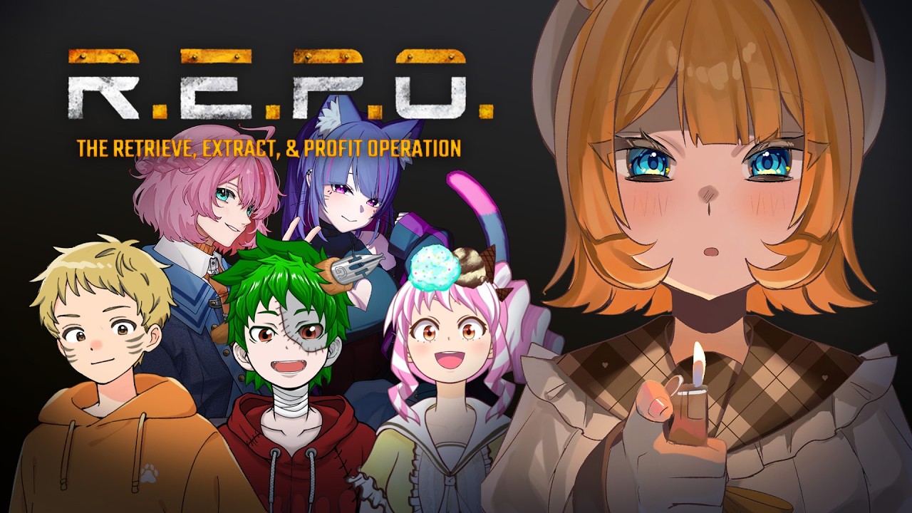 【R.E.P.O.】ホラー苦手がお宝探し！今日も活躍できるかな！？【#個人vtuber/きっか/いおりょぎ/虎井 仁/紫猫ユキ/真ん丸/楽都あいす】
