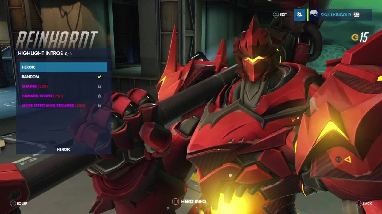 Overwatch Legendary Skins Episode 1