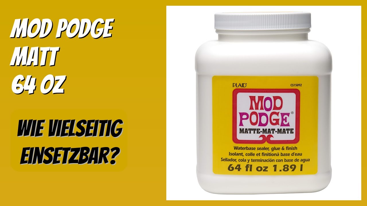 BEWERTUNG (2026): Mod Podge Matt 64 Oz. Infos