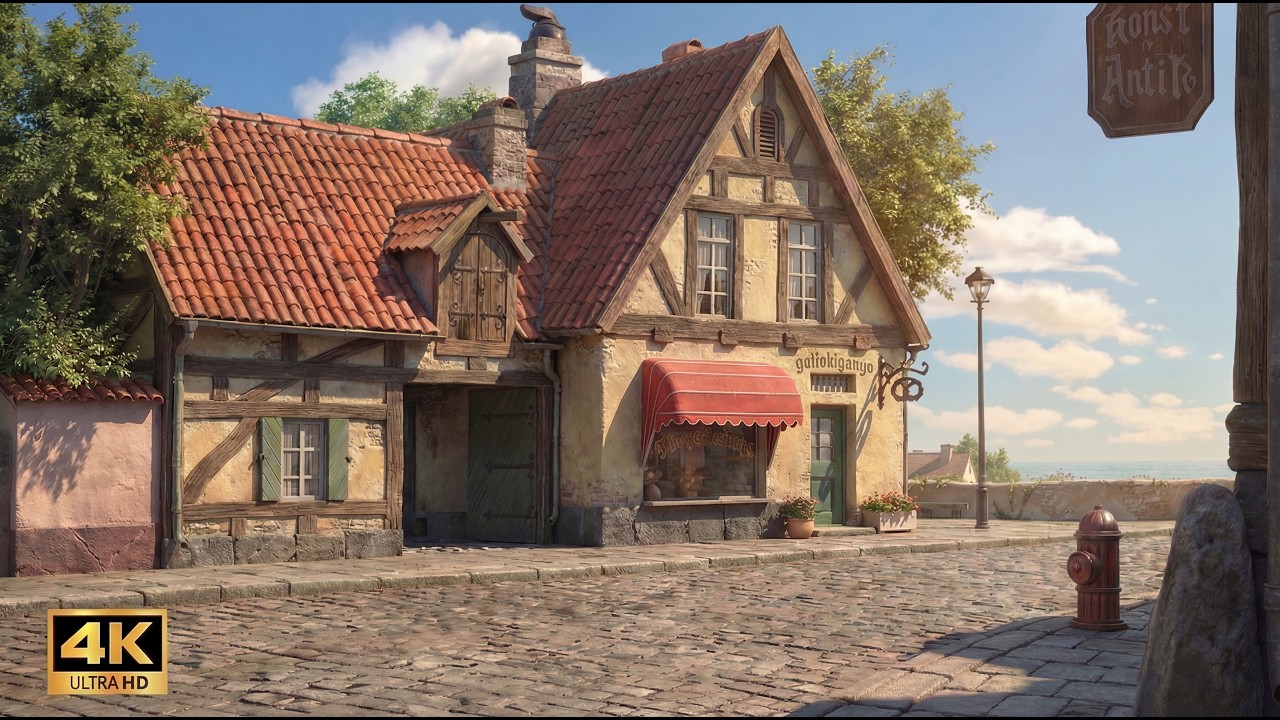 魔女の宅急便の世界をAIで実写風にしてみた /AI Recreates Kiki’s Delivery Service in Live-Action