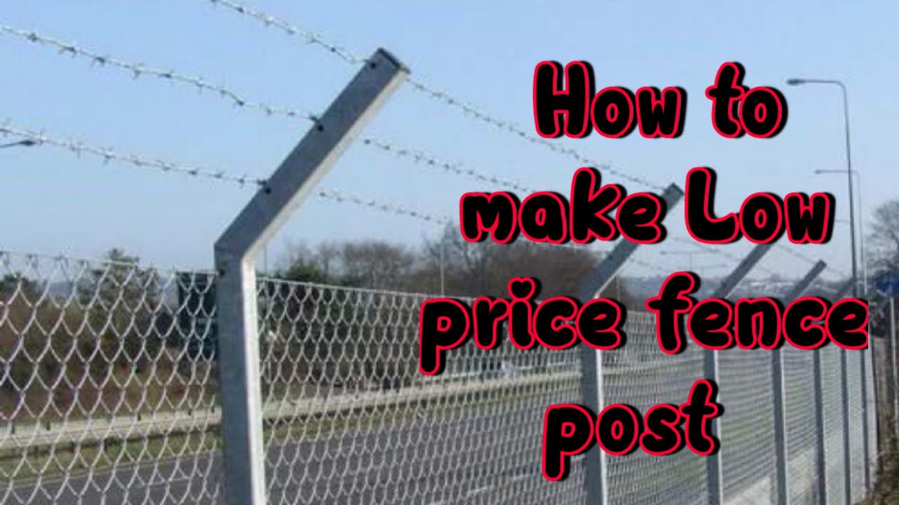Angle iron fence post | Iron Pole For Fencing |
