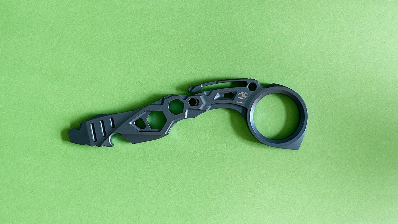 Kansept PryMate G008A5 Blue Titanium EDC Tool Designed by Sebastian Irawan#edc #kansept