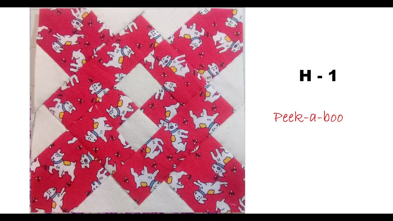 Sew It Seams: Dear Jane block H-1