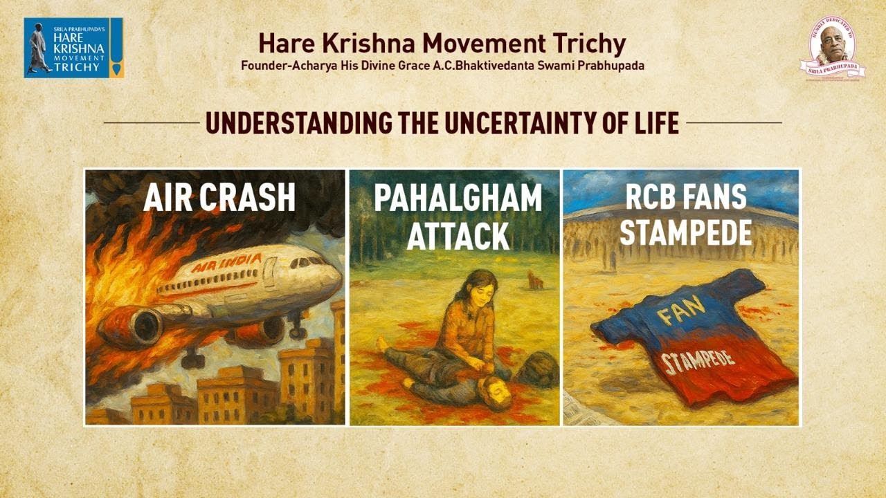 Understanding the Uncertainty of Life | Sri Mahaprabhu Gauranga Dasa | BG 8.15 | 15-06-2025