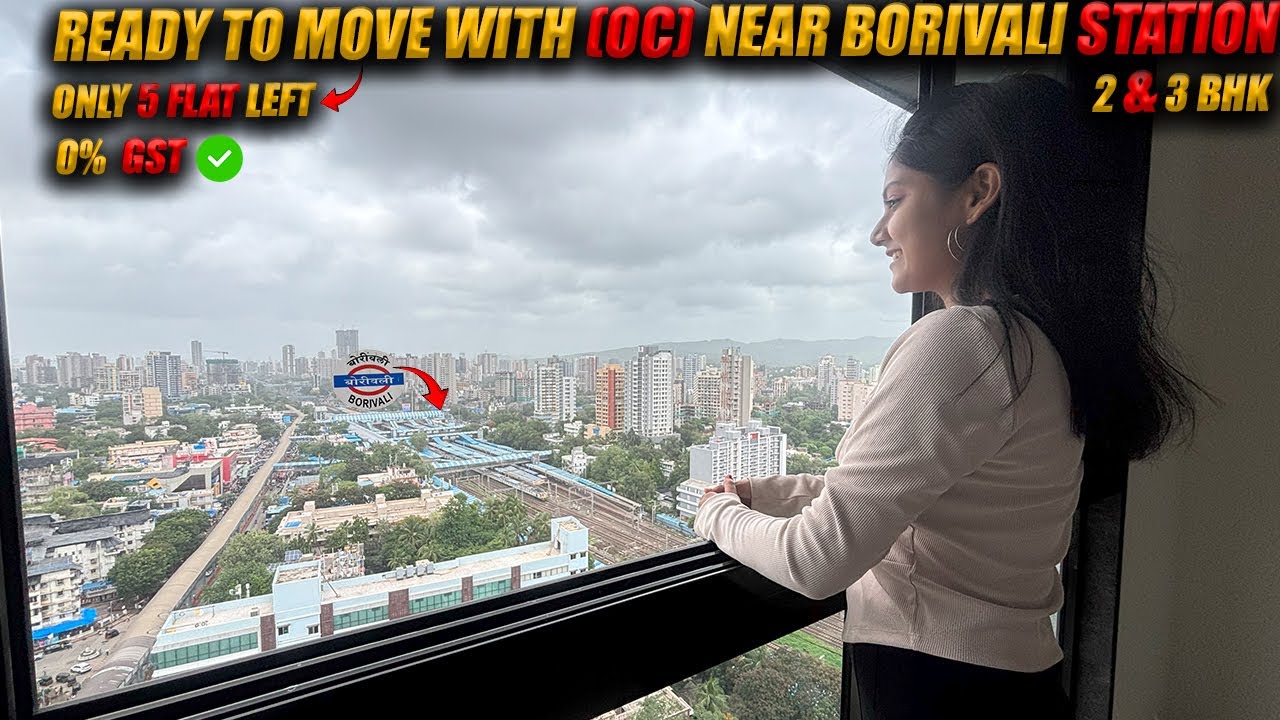Ready to move | OC Received 2 bhk flat in Borivali West | 2 bedroom flat in borivali mumbai |Limited