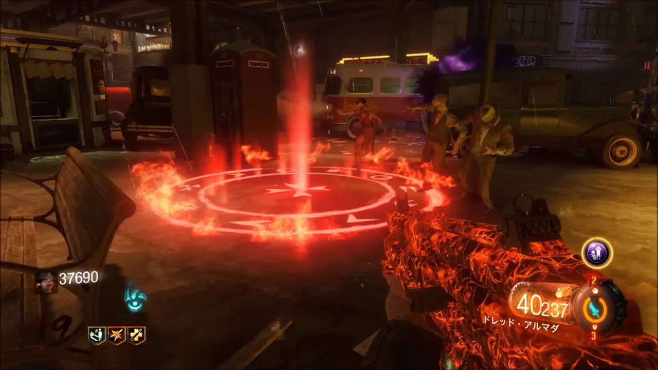 【BO3 :ゾンビ】剣の強化 方法【Shadows Of Evil】