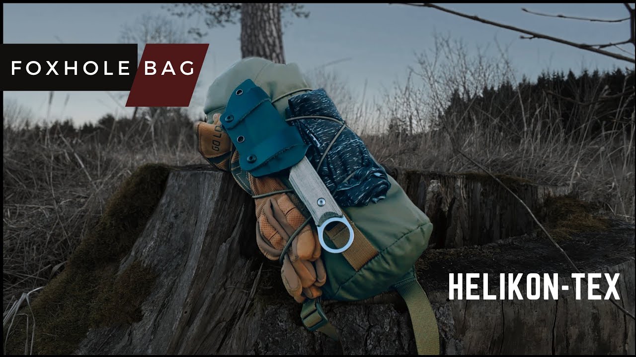 HELIKON-TEX - Foxhole Bag | Vorstellung mit Wassertest.