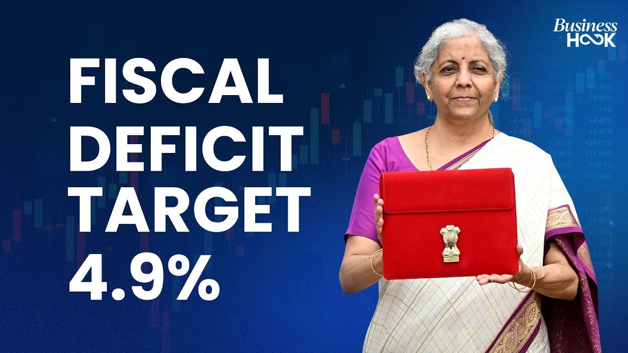 Budget 2024: Fiscal Deficit Target Reduced To 4.9% With Focus On Consolidation