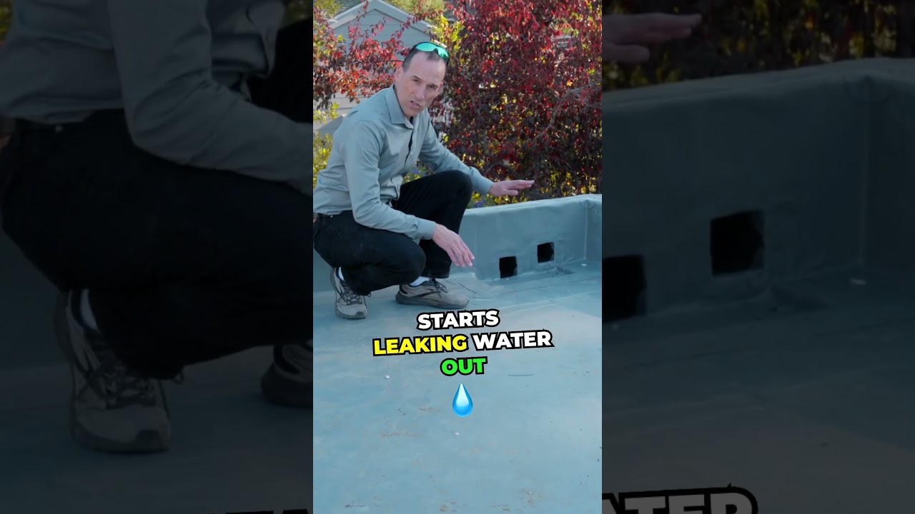 Flat Roofs Don&rsquo;t Have to Suck - Flat Roof Drainage Done Right! ☔️💦