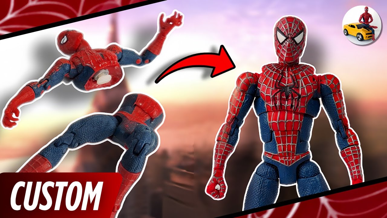 TUTORIAL | Cómo restaurar un Spider-Man Super Articulado!