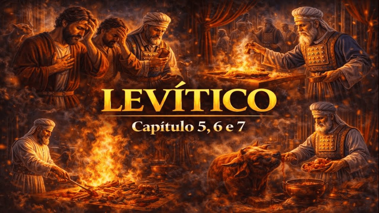Levítico 5 a 7: A Oferta pela Culpa, a Restituição e o Fogo Contínuo no Altar