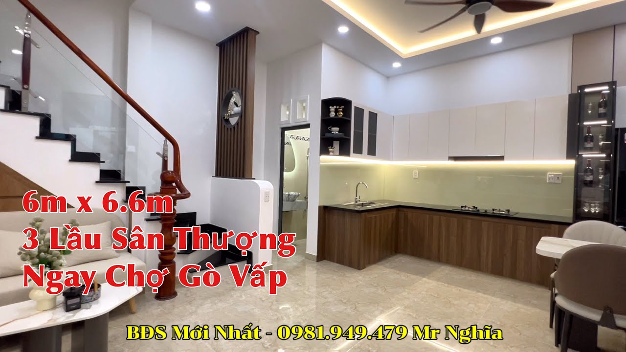 Nhà Giáp Bình Thạnh Phú Nhuận Ngay Chợ Gò Vấp ĐH Công Nghiệp