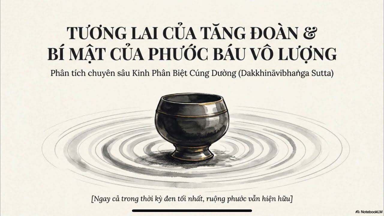 Kinh Phân Biệt Cúng Dường -10 (Sự ưu việt của Cúng dường Tăng chúng trong tương lai) #daophat