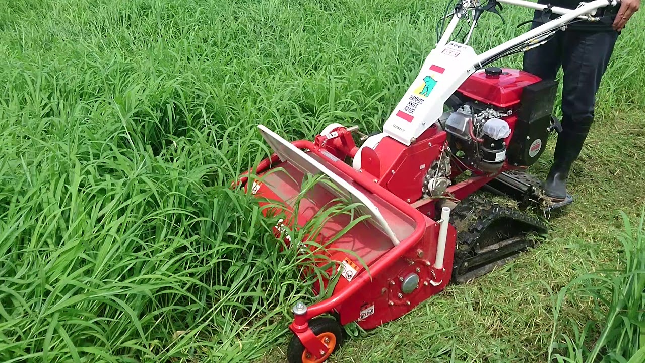 共立ハンマーナイフモア HRC663 富山県(有)田辺農機 立山町草刈り