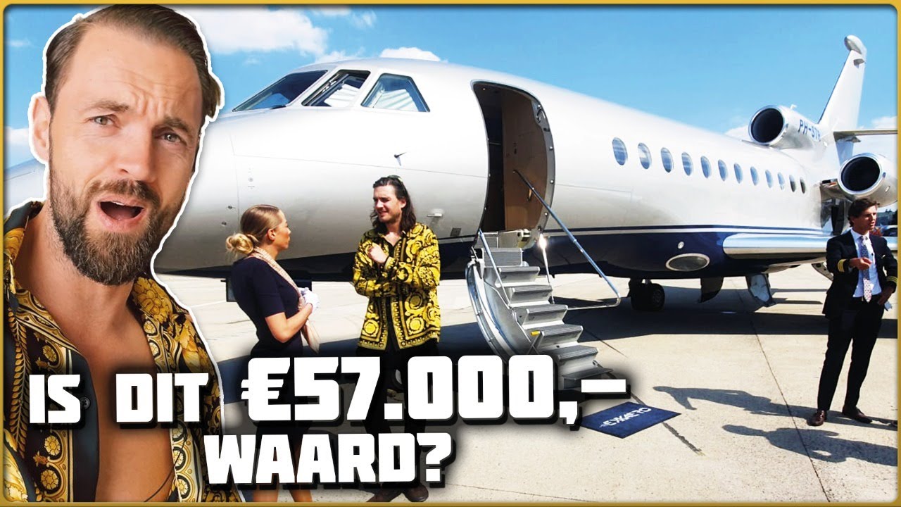 Privé Jet Pakken Naar Festivals Met Reinier Zonneveld