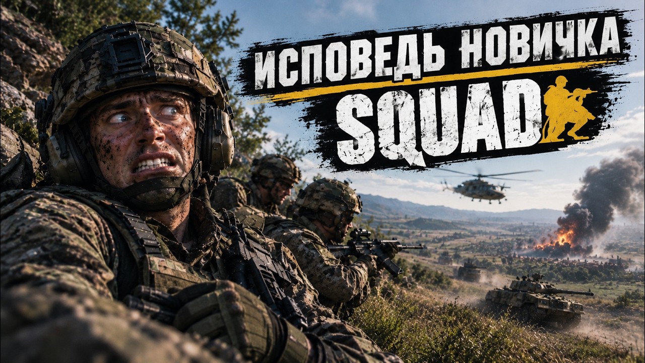 Исповедь новичка в Squad в 2026.Сквад глазами новичка.