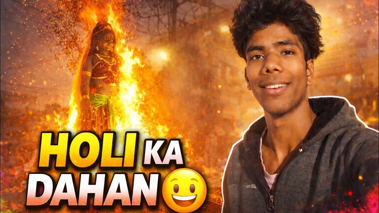 Holi ka Dahan 😃#nitinkvlogs #viral #vlog 
